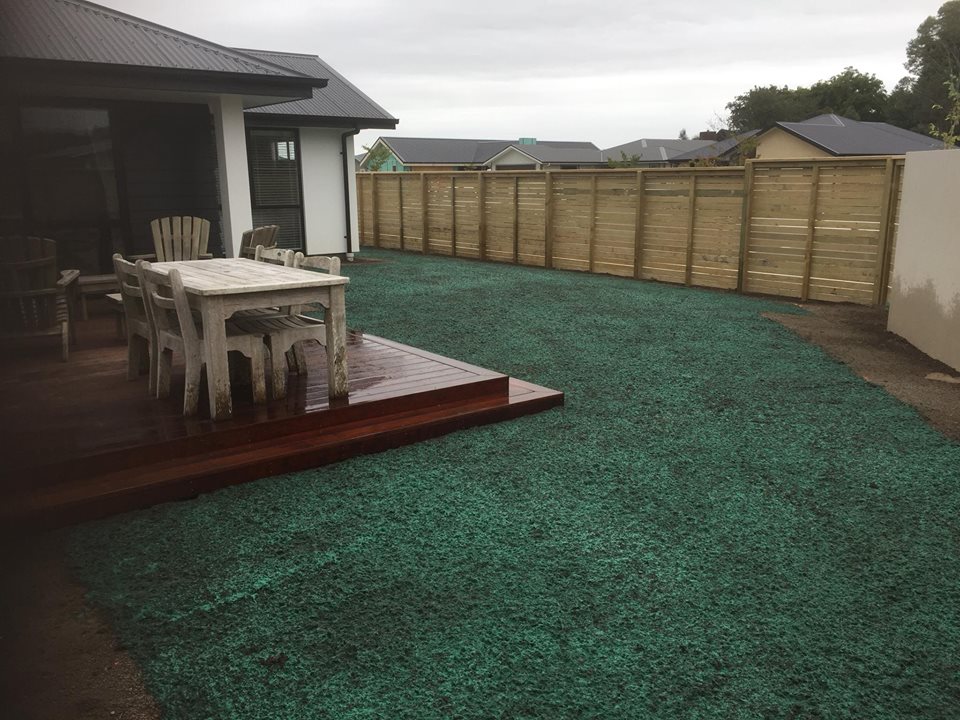 Hydroseeding Christchurch. Spray on Grass for Hydroseeding Christchurch